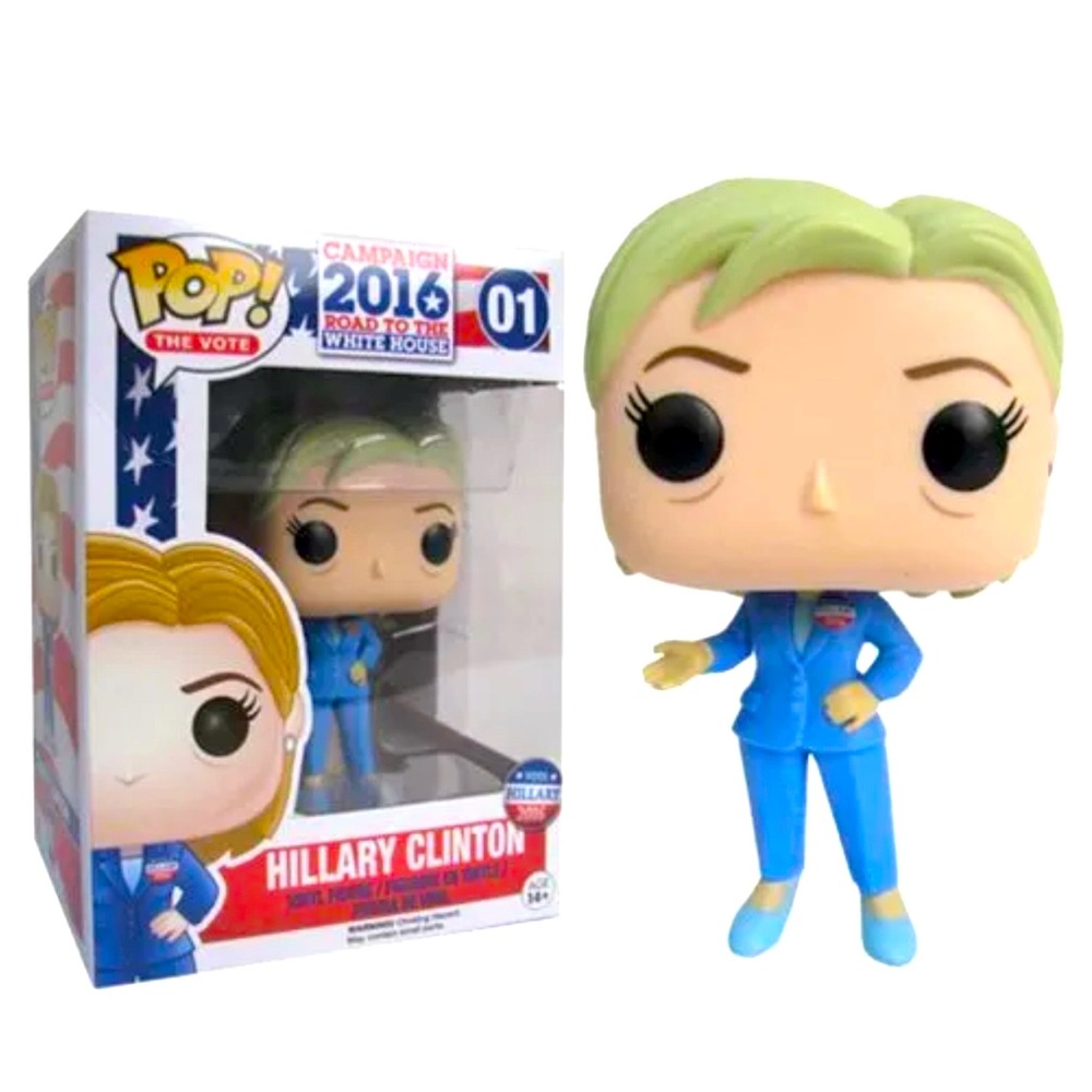 FUNKO POP CAMPAIGN 2016 THE VOTE HILLARY CLINTON #01 Vinyl